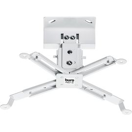  Кронштейн для проектора Buro PR07-W белый макс.12кг потолочный поворот и наклон 