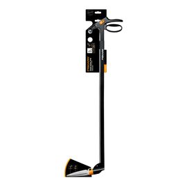  Ножницы для травы Fiskars Servo-System GS46 черный/оранжевый (1000590) 