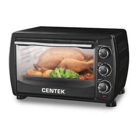  Электропечь Centek CT-1536-20 (черн)  <20л>  1400Вт, таймер 90 мин, 4 режима, max 320° 