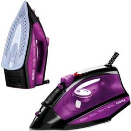  Утюг Centek CT-2355 Violet 2500Вт, керамическ подошва, 270мл, паровой удар, самоочистка, капля-стоп 