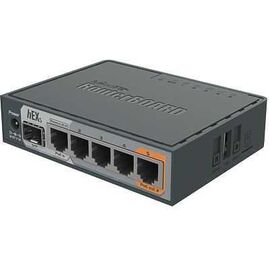  PoE-маршрутизатор MikroTik RB760iGS 2 ядра (880 МГц), 5х 1G RJ45, SFP, USB, MicroSD, раздача PoE (HEX S) 