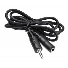  Кабель-удлинитель аудио Buro BAAC003-1 Jack 3.5 (m)/Jack 3.5 (f) 1м черный 